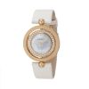 Versace Women's Eon Two Rings 40-Diamond Satin MOP Diamond Watch 79Q81SD497 S002