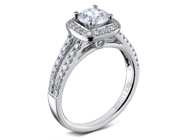 Scott Kay Luminaire Engagement Ring #M1594R310WW