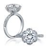 A.Jaffe Engagement Ring #ME1622/347