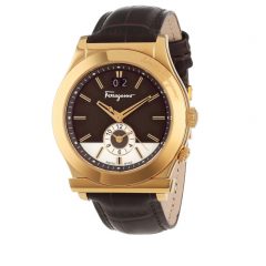 Salvatore Ferragamo Men's 1898 Gold Ion-Plated Watch Style F62LDT5095 S497