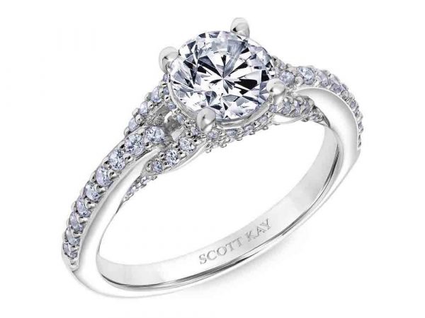 Scott Kay Embrace Engagement Ring #31-SK6035ER